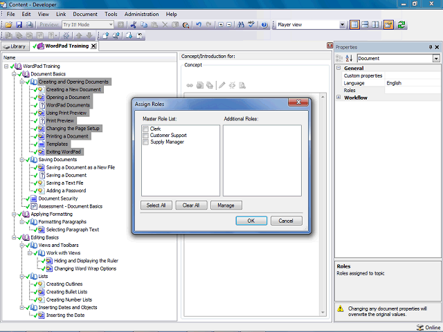 Screen image of this step
