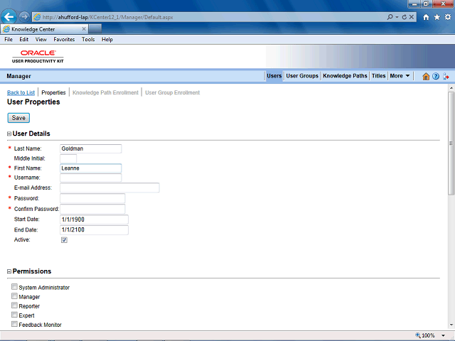 Screen image of this step