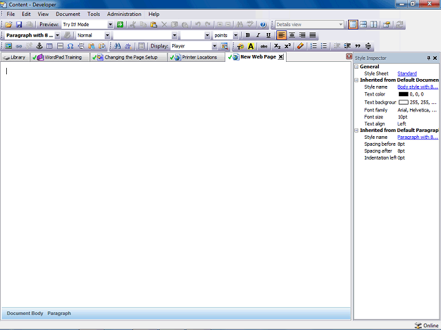 Screen image of this step