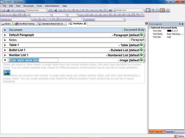 Screen image of this step