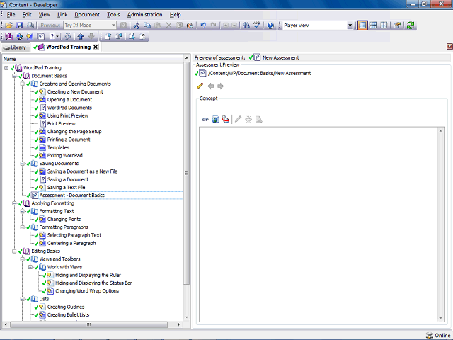 Screen image of this step