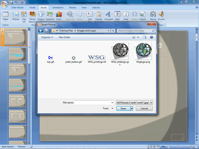 Screen image of this step