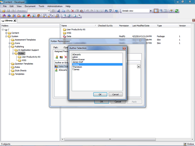 Screen image of this step