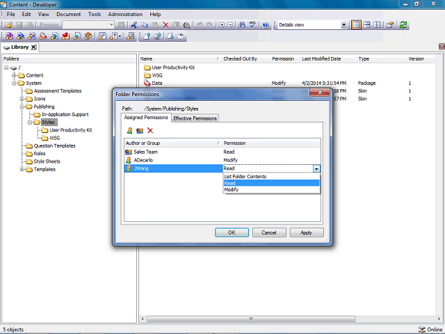 Screen image of this step