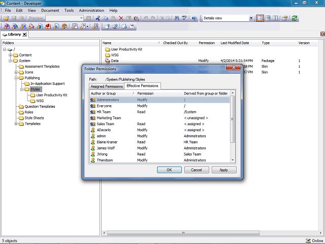 Screen image of this step