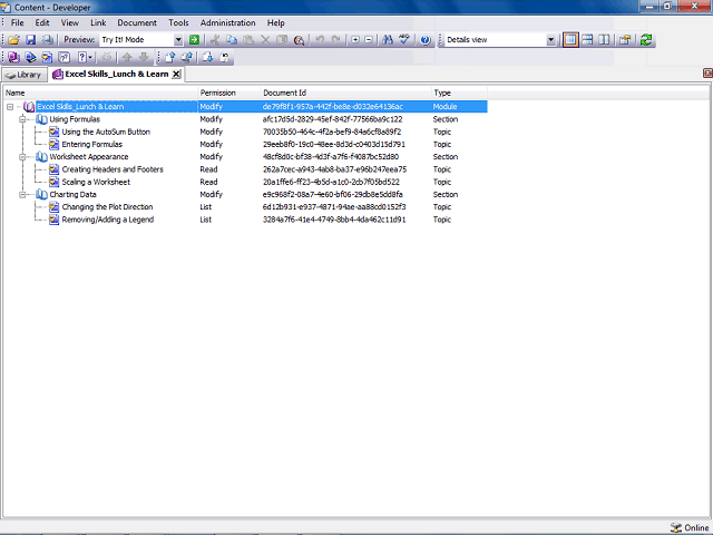 Screen image of this step