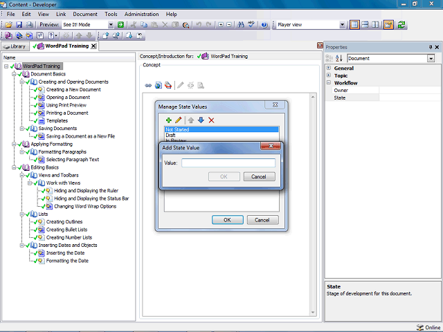 Screen image of this step