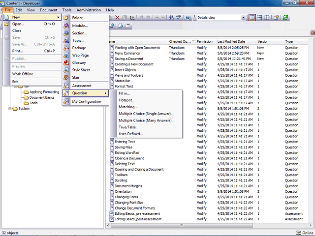 Screen image of this step