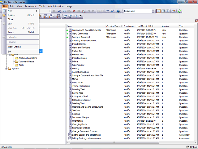 Screen image of this step