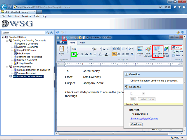 Screen image of this step