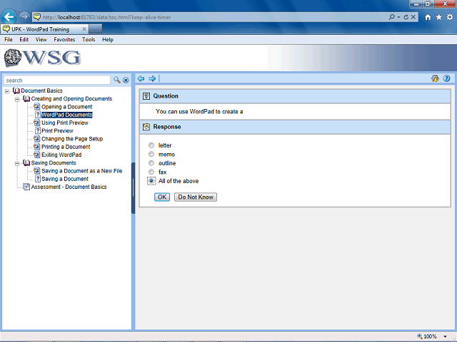 Screen image of this step