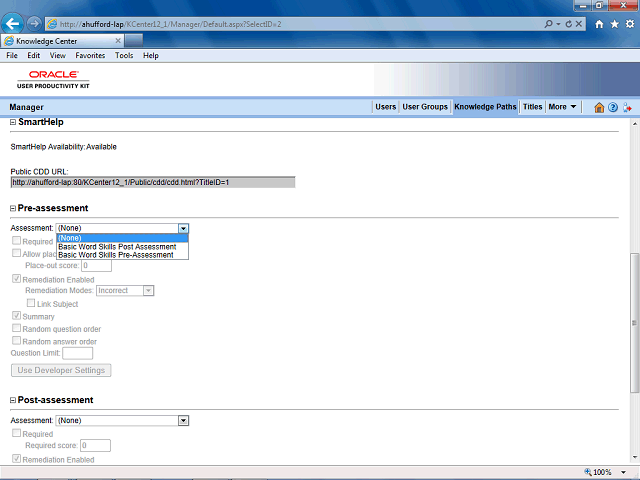 Screen image of this step