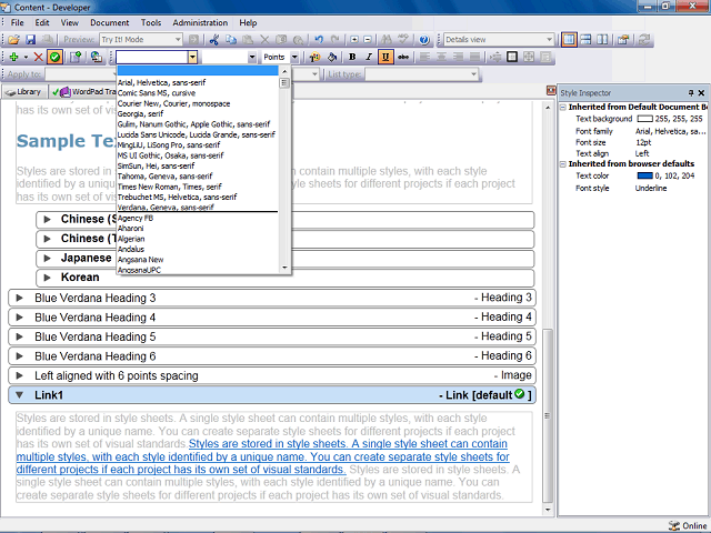 Screen image of this step