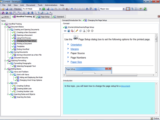 Screen image of this step