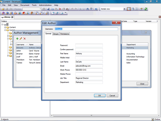 Screen image of this step