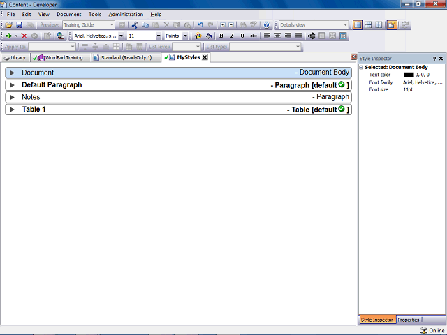 Screen image of this step
