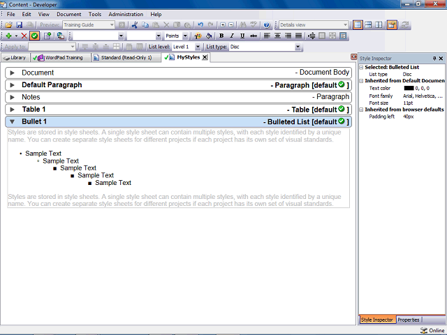 Screen image of this step