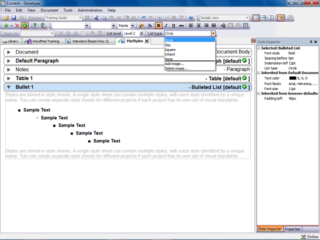 Screen image of this step