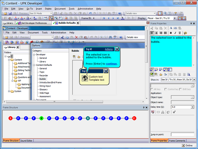 Screen image of this step