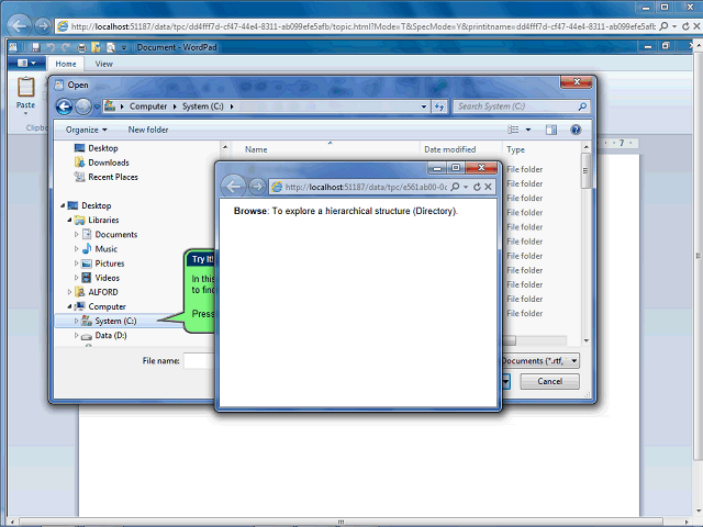 Screen image of this step