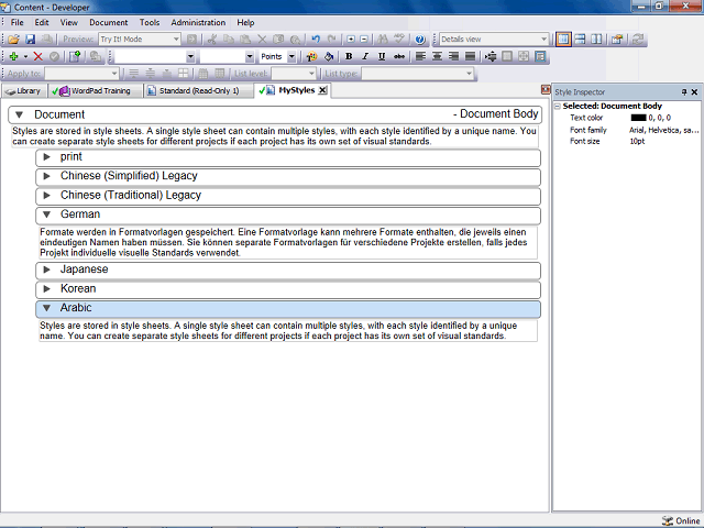 Screen image of this step