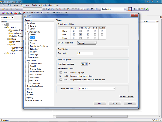 Screen image of this step