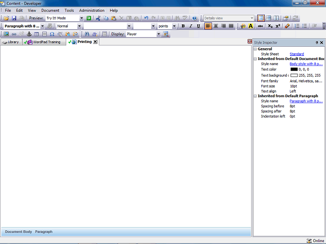 Screen image of this step