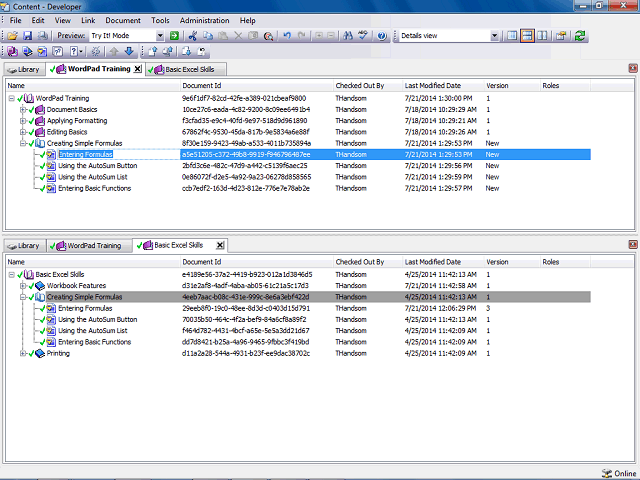 Screen image of this step