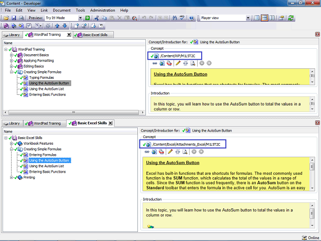 Screen image of this step