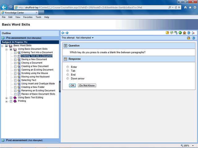 Screen image of this step