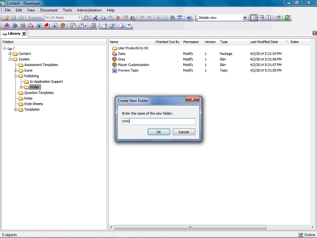 Screen image of this step