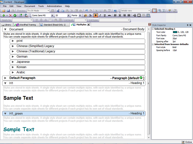 Screen image of this step