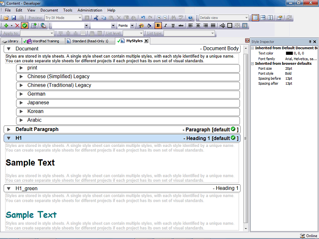 Screen image of this step