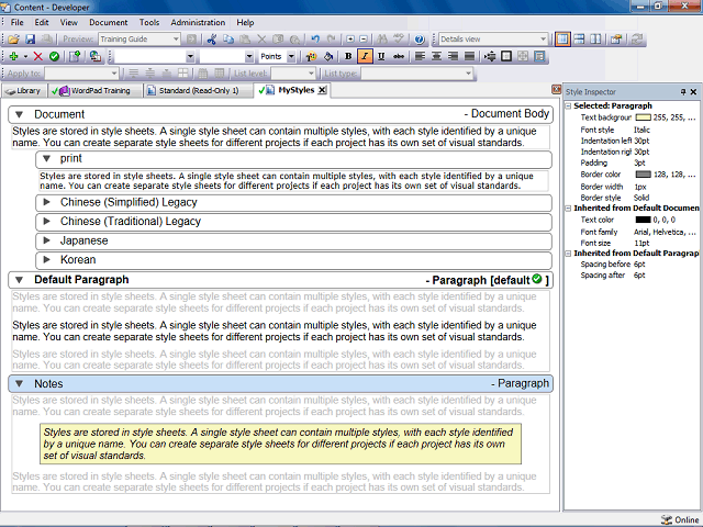 Screen image of this step