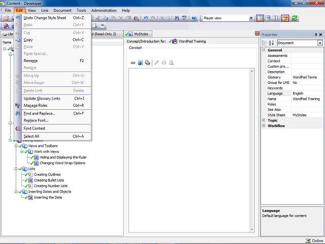 Screen image of this step