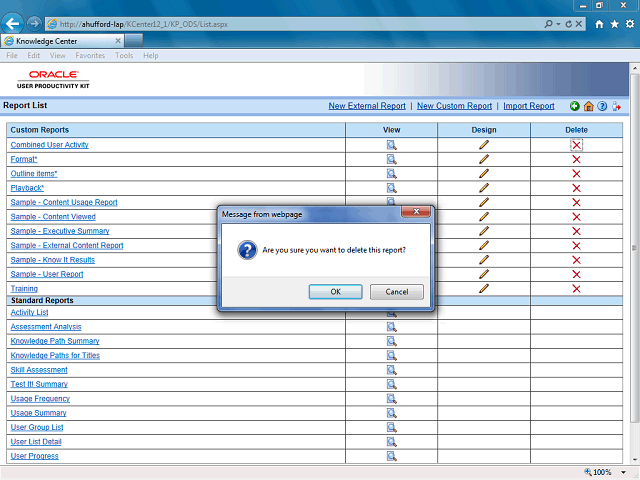 Screen image of this step