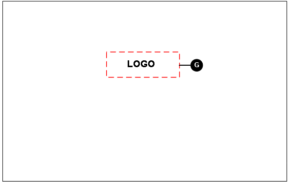 The image Gateway_Page_2_1734 displays a Gateway page that briefly appears when the Player launches. You can customize the logo on the Gateway page.