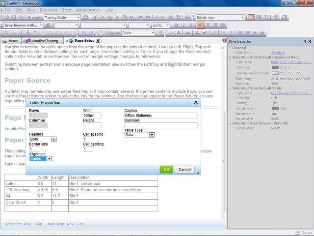 Screen image of this step