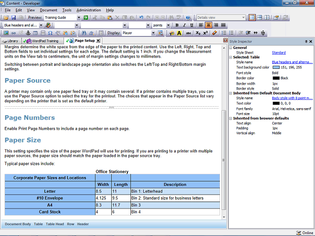 Screen image of this step