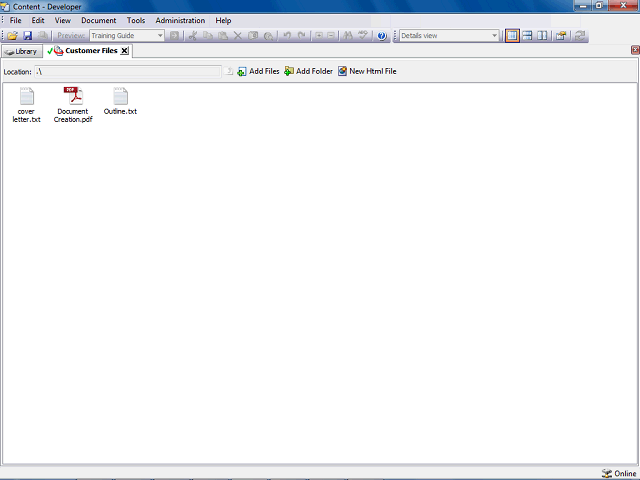 Screen image of this step
