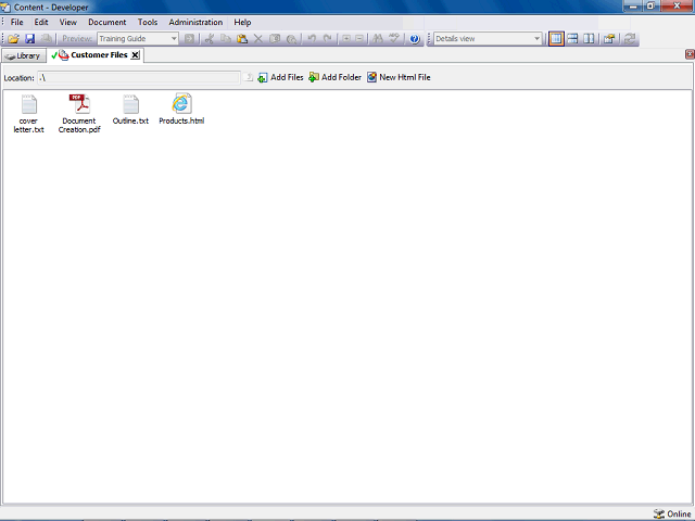 Screen image of this step
