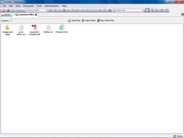 Screen image of this step