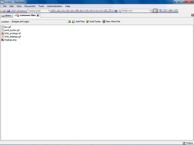 Screen image of this step