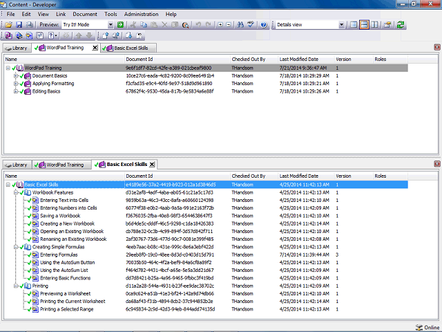 Screen image of this step