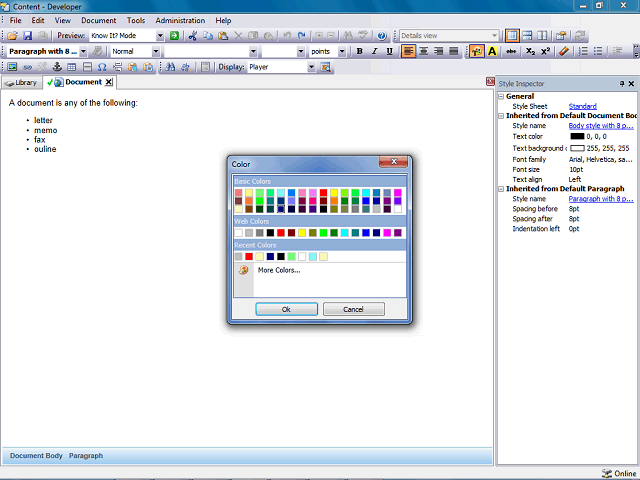 Screen image of this step
