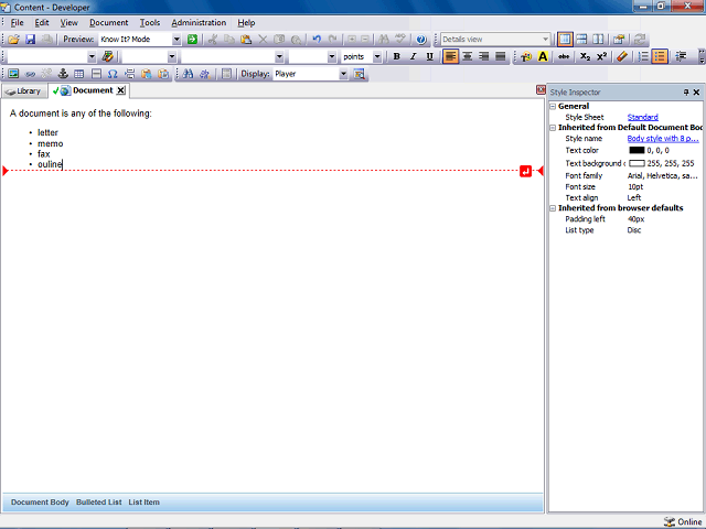 Screen image of this step