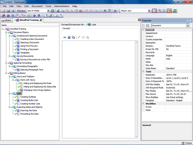 Screen image of this step