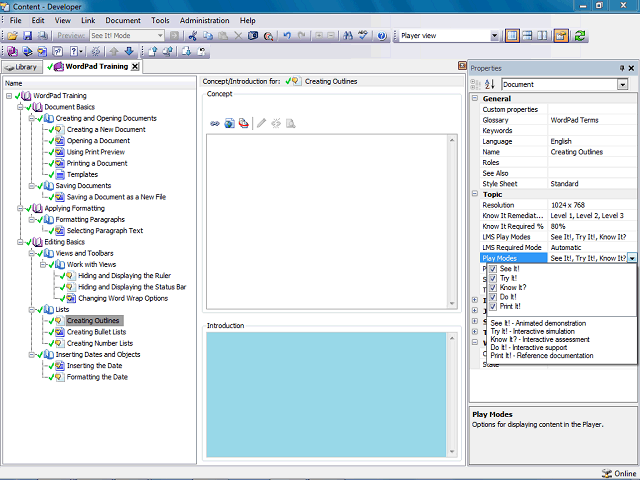 Screen image of this step