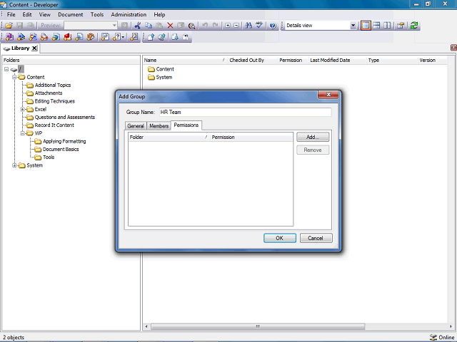 Screen image of this step