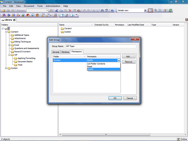 Screen image of this step